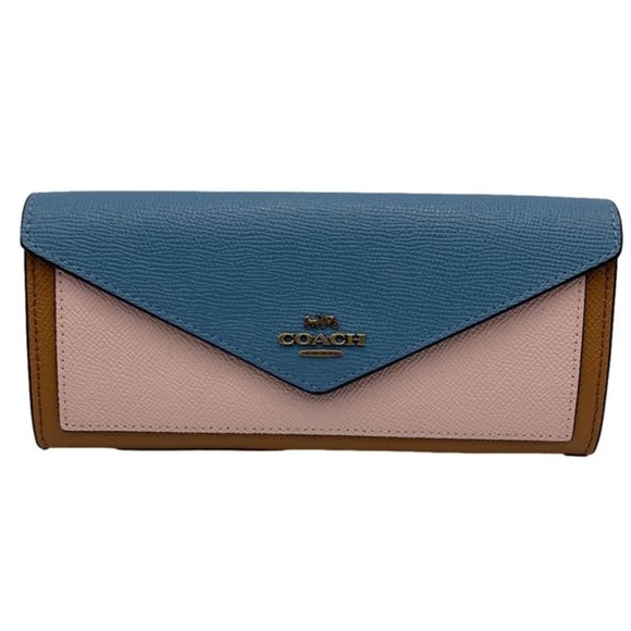 COACH Soft Color Block Wallet - Picture 1 of 11